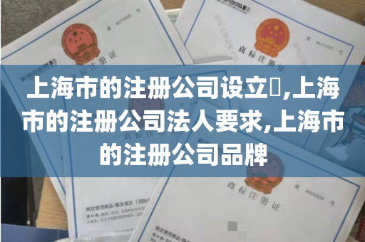 上海市的注册公司设立​,上海市的注册公司法人要求,上海市的注册公司品牌
